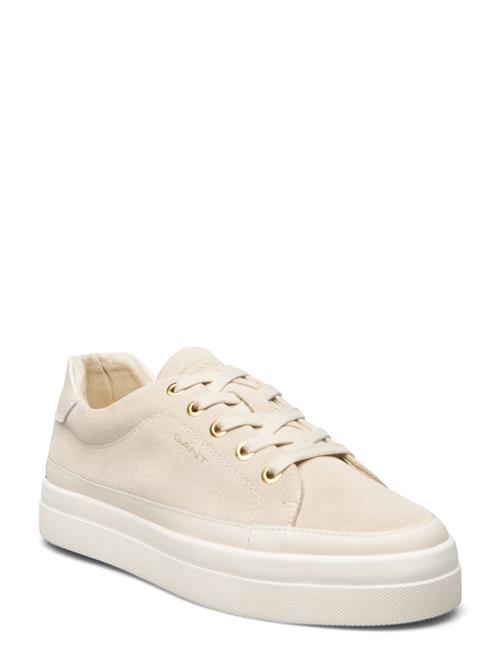 Se GANT Avona Sneaker GANT Beige ved Booztlet