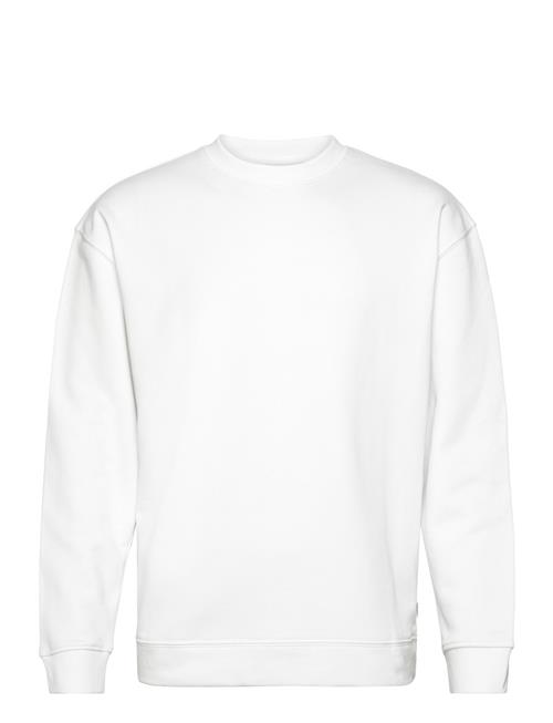 Se Lindbergh Over D O-Neck Sweat L/S Lindbergh White ved Booztlet