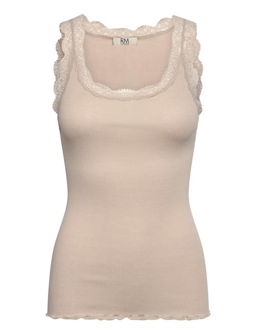 RM By Rosemunde Rmwbalta Modal Sl Lace U-Neck Top RM By Rosemunde Beige