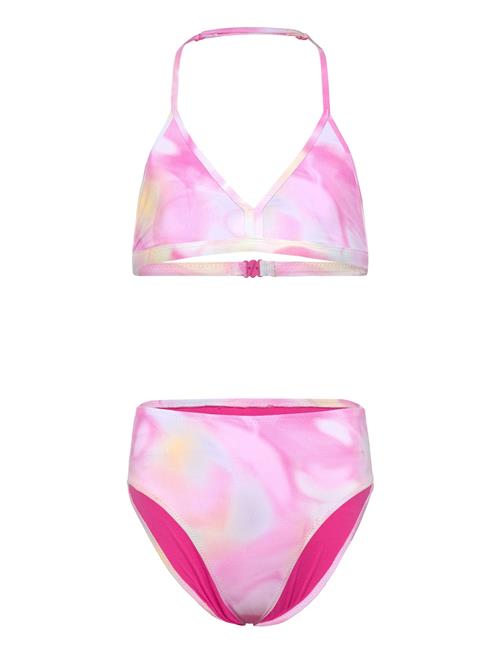 Lindex Bikini Triangle Aop Lindex Pink