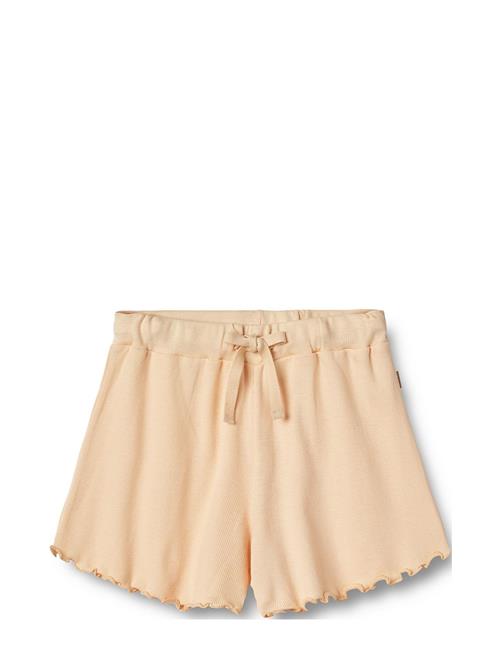 Wheat Rib Shorts Gertrud Wheat Coral