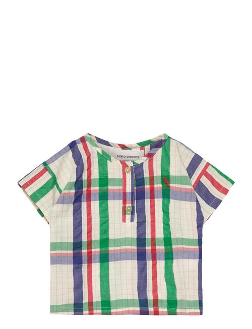 Bobo Choses Baby Madras Checks Woven Shirt Bobo Choses Patterned