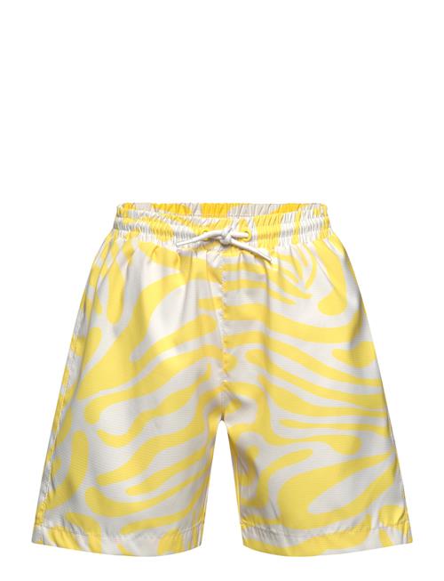 Mads Nørgaard Sea Print Sandrino Shorts Mads Nørgaard Yellow