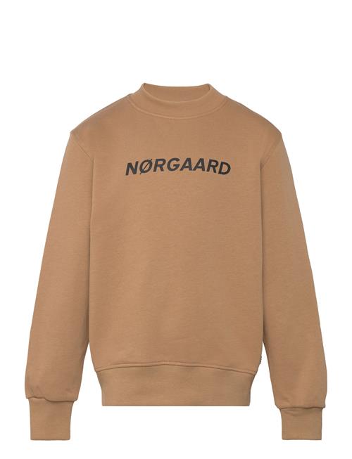 Mads Nørgaard Organic Sweat Solo Sweatshirt Mads Nørgaard Brown