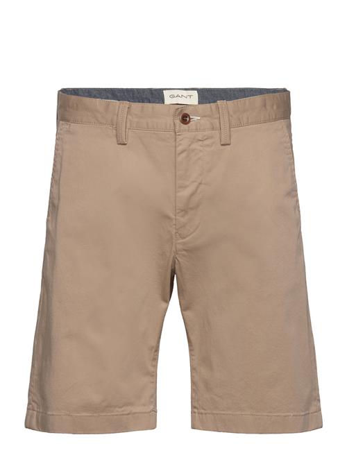 Se Slim Twill Shorts GANT Beige ved Booztlet