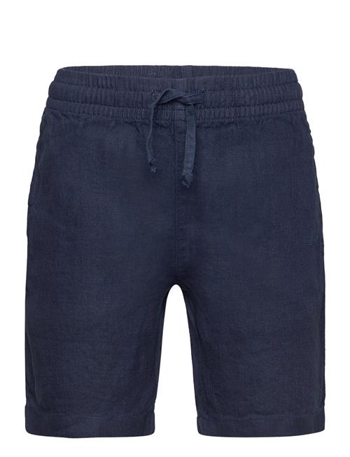 Relaxed Linen Shorts GANT Navy