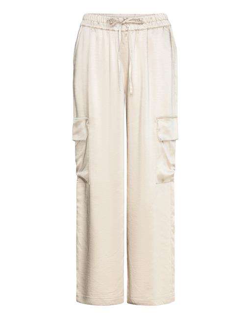 Se French Connection Chloetta Cargo Trouser French Connection Beige ved Booztlet