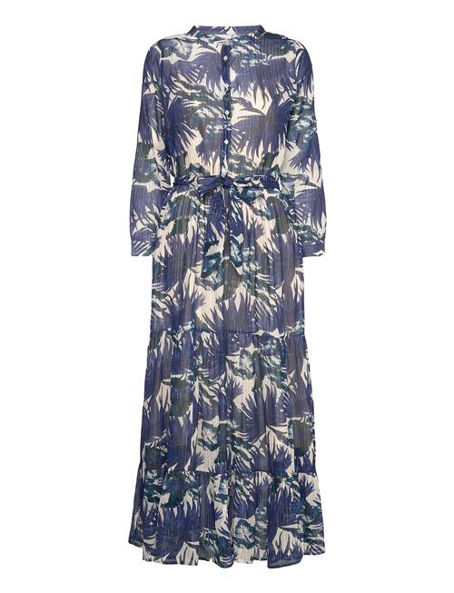 Lollys Laundry Neell Maxi Dress Ls Lollys Laundry Blue