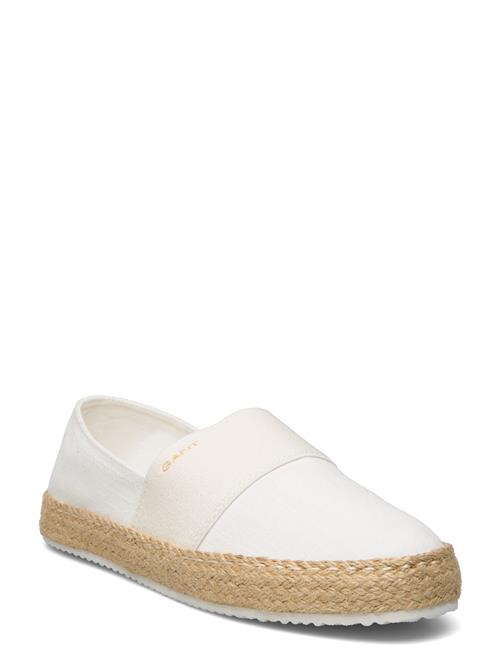 Se GANT Raffiaville Espadrille GANT White ved Booztlet