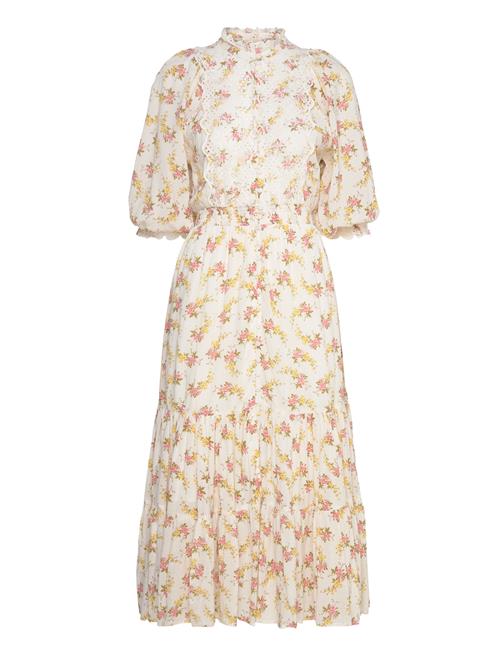 by Ti Mo Cotton Slub Midi Dress By Ti Mo Yellow