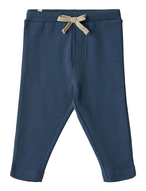 Jersey Pants Manfred Wheat Navy