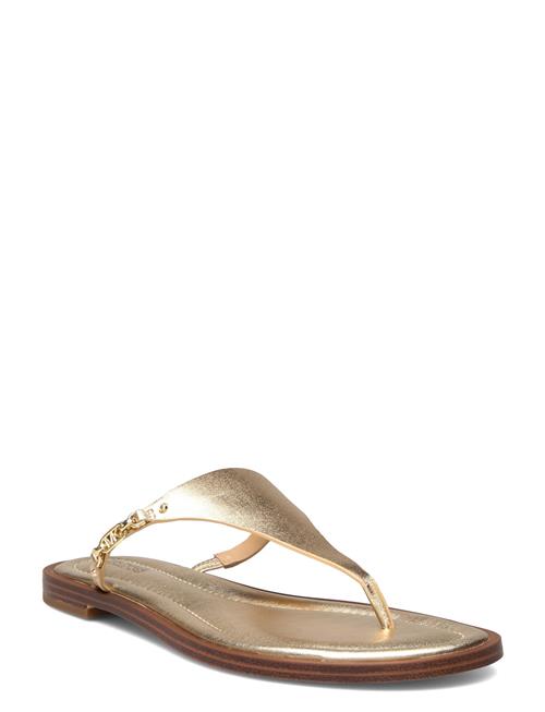 Daniella Flat Thong Michael Kors Gold