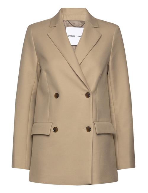 Se Samsøe Samsøe Safalcon Jacket 15201 Samsøe Samsøe Beige ved Booztlet