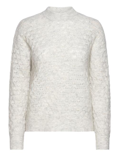 Saanour Pointelle Sweater 7355 Samsøe Samsøe Cream