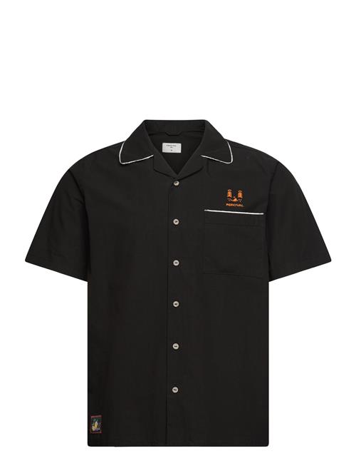 Percico Bowling Shirt Percival Black