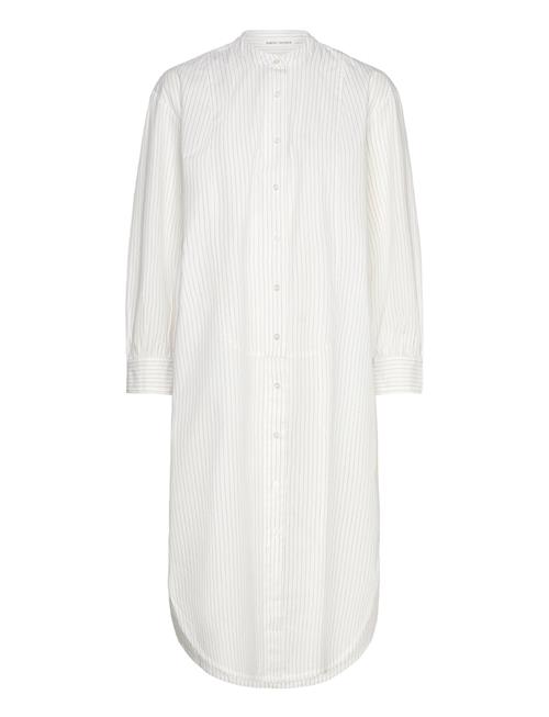 Rabens Saloner Sheer Shirting Kaftan - Gili Rabens Sal R White