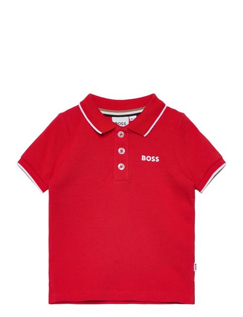 BOSS Short Sleeve Polo BOSS Red