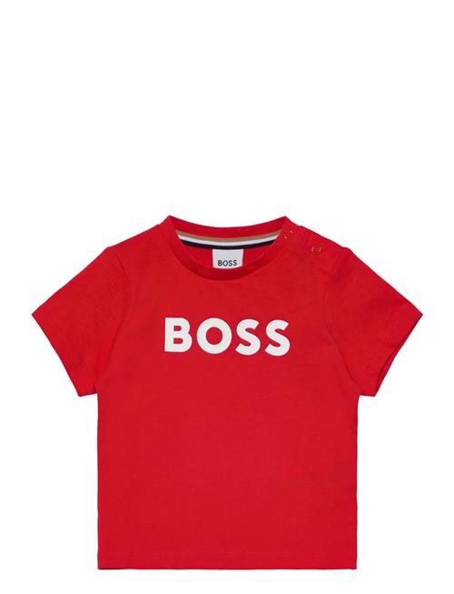 BOSS Short Sleeves Tee-Shirt BOSS Red