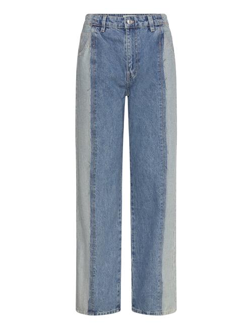 Mango Two-T Straight-Fit Jeans Mango Blue