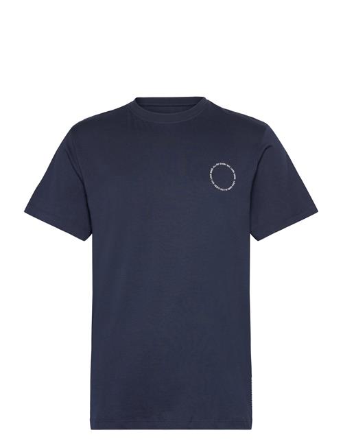 Clean Cut Copenhagen Ronald Cotton Tee Ss Clean Cut Copenhagen Navy