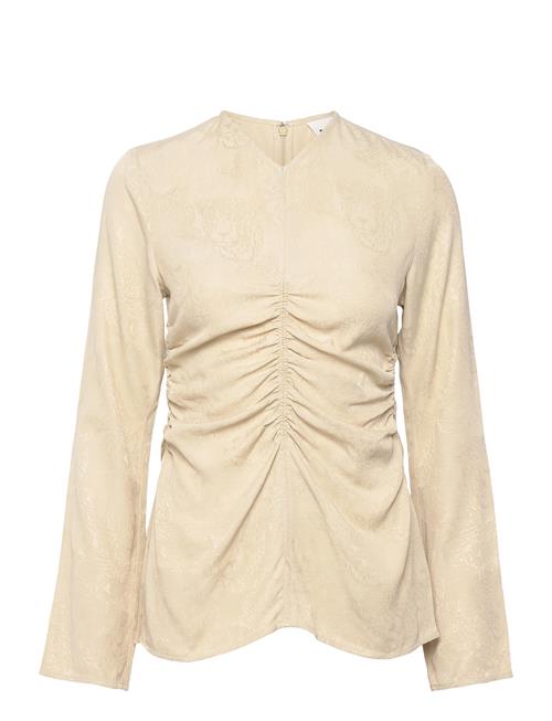 Se Day Birger et Mikkelsen Kristy - Matte Jacquard Day Birger Et Mikkelsen Beige ved Booztlet