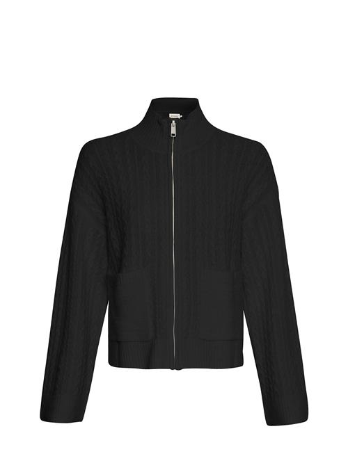 MSCH Copenhagen Mschblithe Hope Zip Cardigan MSCH Copenhagen Black