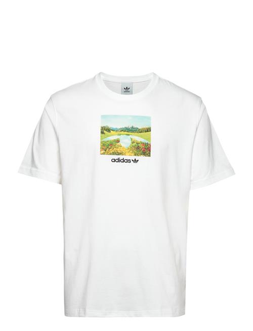 Se adidas Originals Graphic Tee Adidas Originals White ved Booztlet