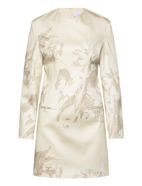 REMAIN Birger Christensen Floral Mini Dress REMAIN Birger Christensen Cream