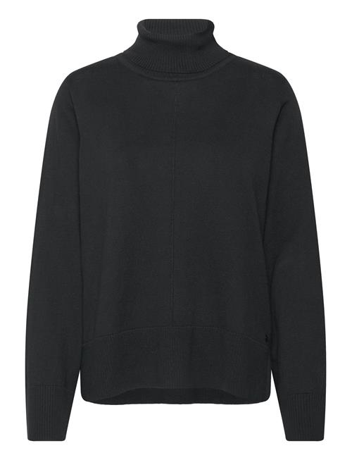 Cranva Rollneck Pullover Cream Black