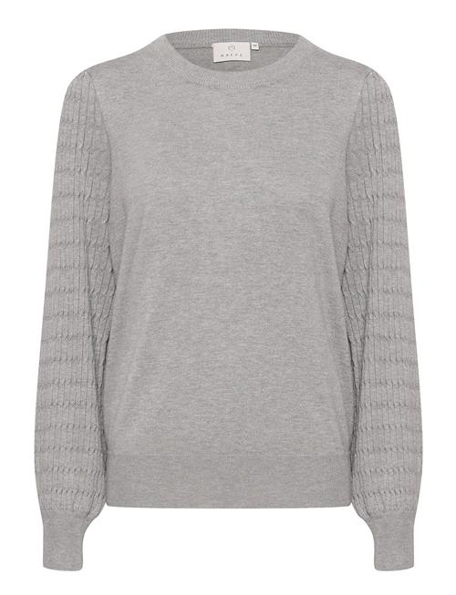 Se Kaffe Kananna Pullover Kaffe Grey ved Booztlet