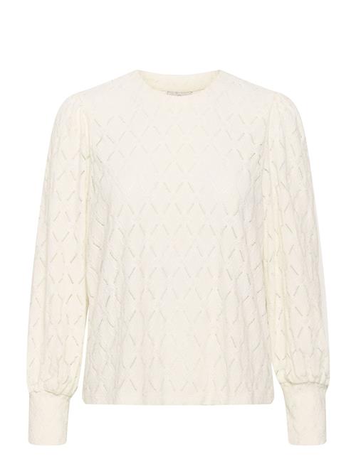 Kaffe Katine Lace Blouse Kaffe White