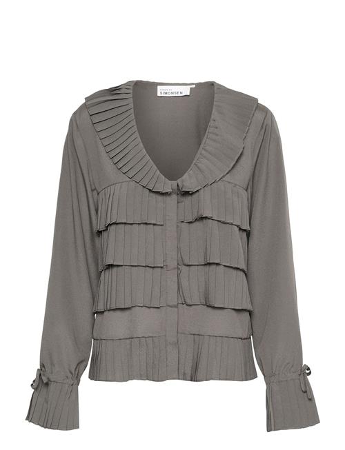 Karen By Simonsen Kbregina Blouse Karen By Simonsen Grey