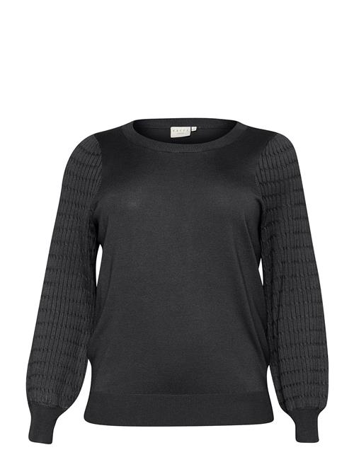 Kaffe Curve Kclini Knit Pullover Kaffe Curve Black