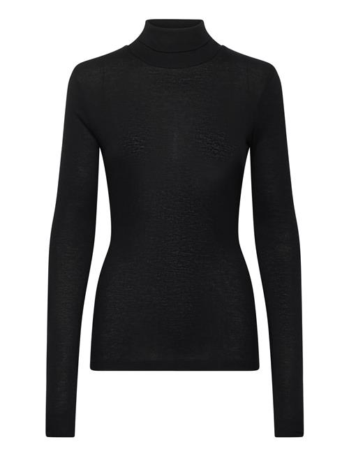 Kaffe Karonia Rollneck T-Shirt Kaffe Black