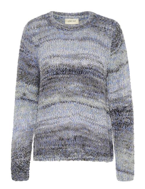 Crlila Knit Pullover Cream Blue