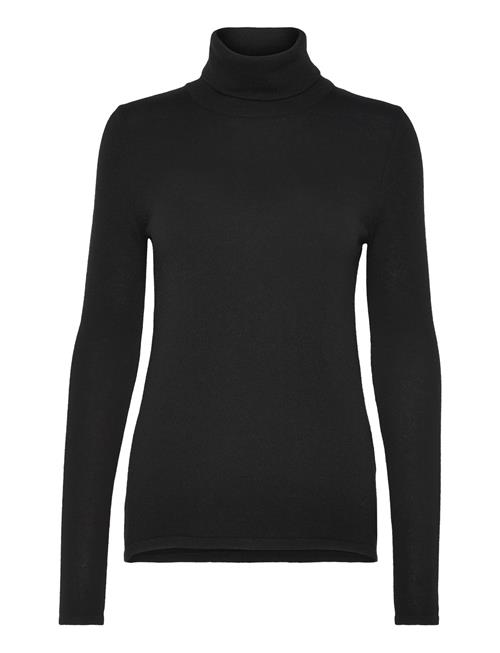Rmwsofia Wool Ls Roll-Neck Pullover RM By Rosemunde Black
