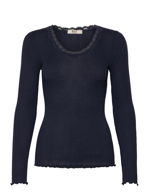 RM By Rosemunde Rmwbalta Modal Ls Lace Blouse RM By Rosemunde Navy