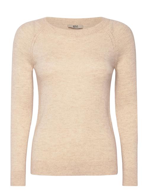 RM By Rosemunde Rmwsofia Wool Crew-Neck Knit RM By Rosemunde Cream