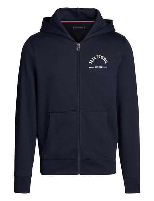 Tommy Hilfiger Roundall Hooded Zip Through Tommy Hilfiger Navy