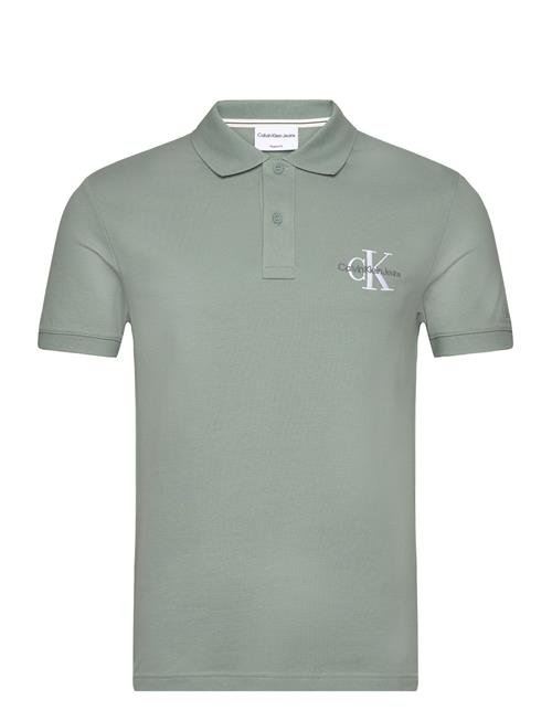 Calvin Klein Jeans Monologo Polo Calvin Klein Jeans Green