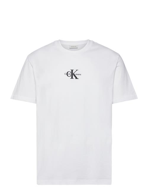 Calvin Klein Jeans Monologo Tee Calvin Klein Jeans White