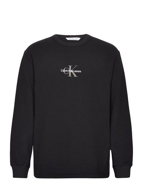 Calvin Klein Jeans City Grid Ls Tee Calvin Klein Jeans Black