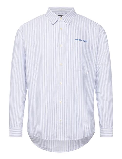 Tommy Jeans Tjm Stripe Classics Shirt Ext Tommy Jeans Blue