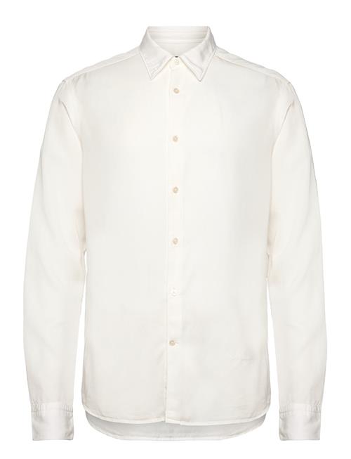 J. Lindeberg Slim Ls Comfort Tencel Shirt J. Lindeberg White