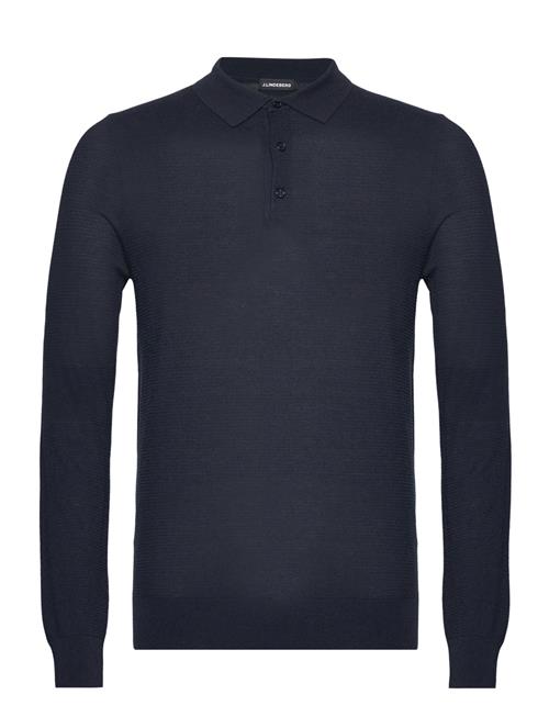 Se J. Lindeberg Rowan Structure Ls Polo J. Lindeberg Navy ved Booztlet