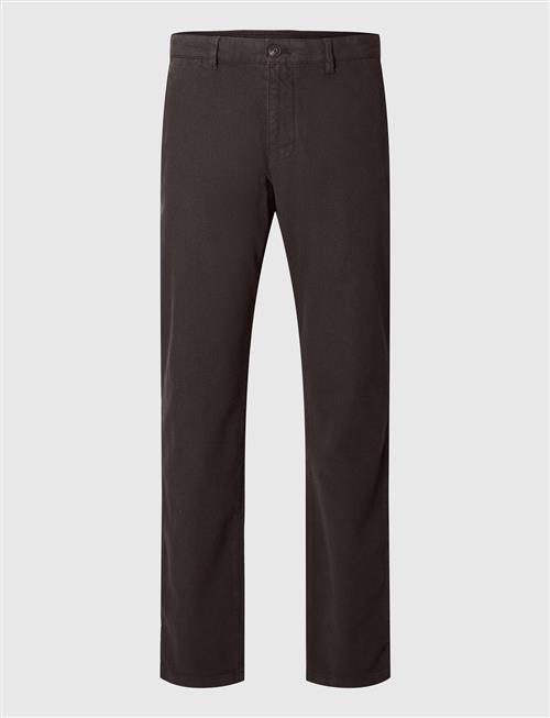 Selected Homme Slh175-Slim Miles Structure Dyed Pant Selected Homme Black