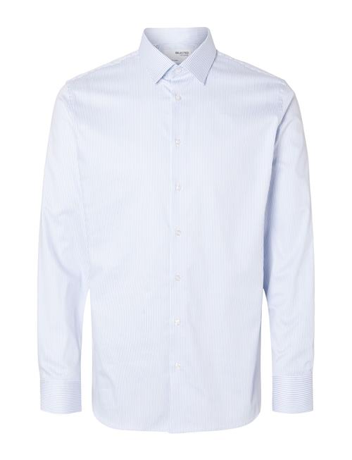 Selected Homme Slhslim-Performance Shirt Ls Noos Selected Homme Blue