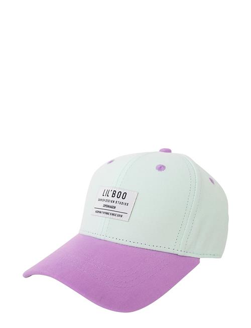 Se Lil' Boo Organic Block Snapback Lil' Boo Pink ved Booztlet