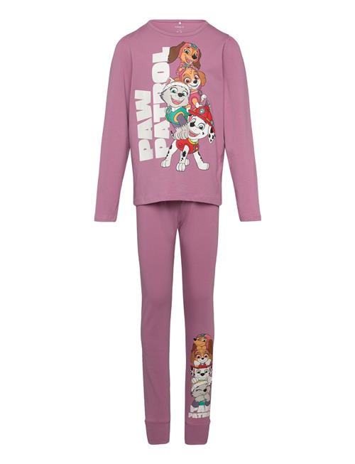 name it Nmfakiri Pawpatrol Ls Nightset Noos Cplg Name It Pink