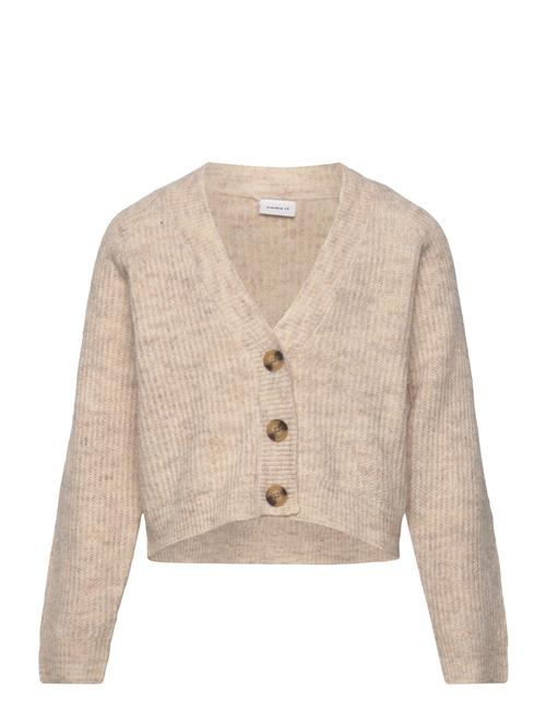 Nkfholly Boxy Short Knit Card Noos Name It Cream